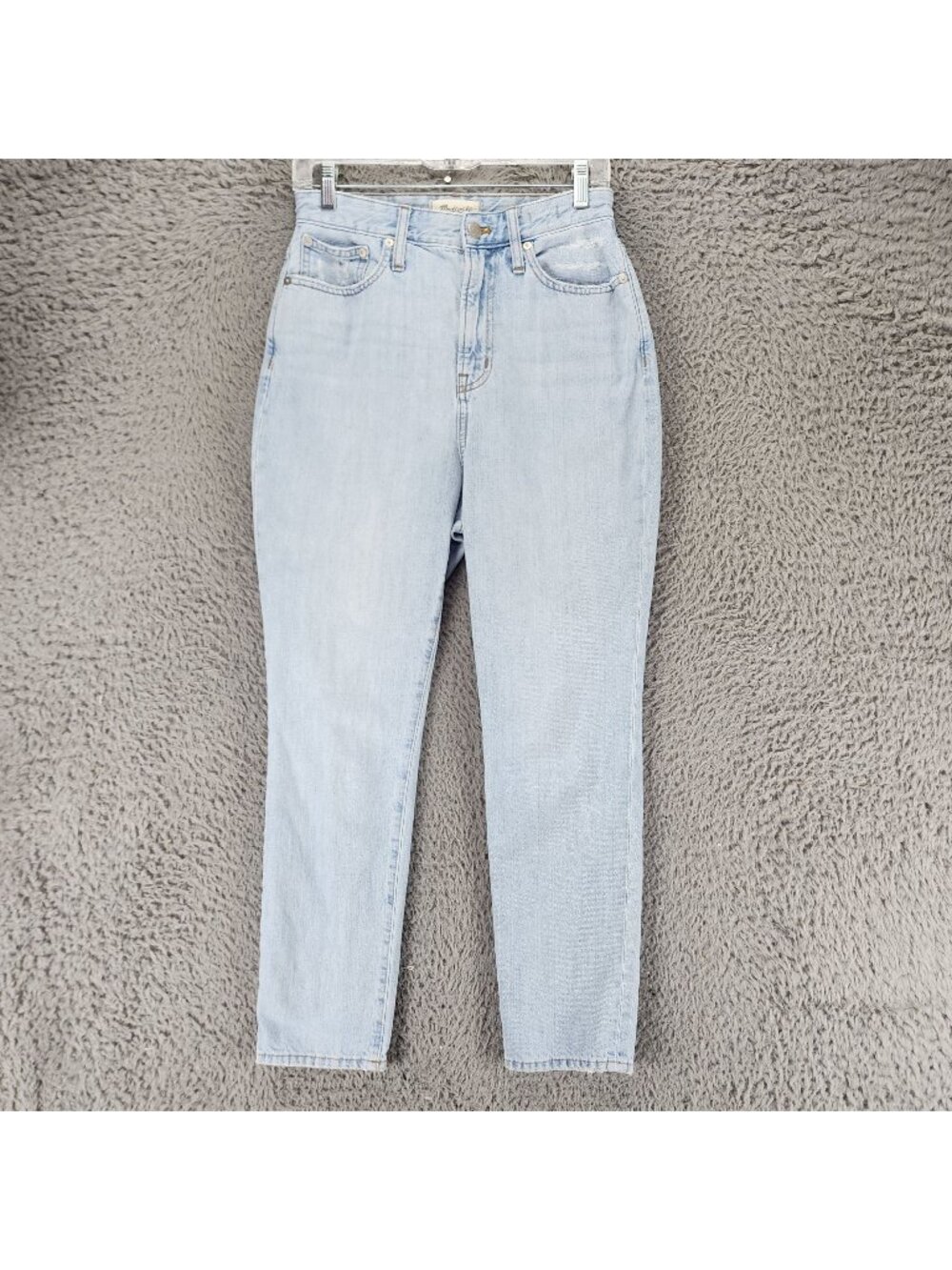 Madewell Jeans Womens 26 Blue Cotton High Rise The Curvy Perfect Vintage *Read*